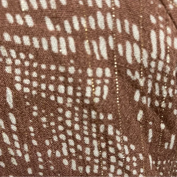 Bloomfield Women's Brown with gold
Peasant Size Large Crochet festival Boho Y2K - Picture 5 of 15